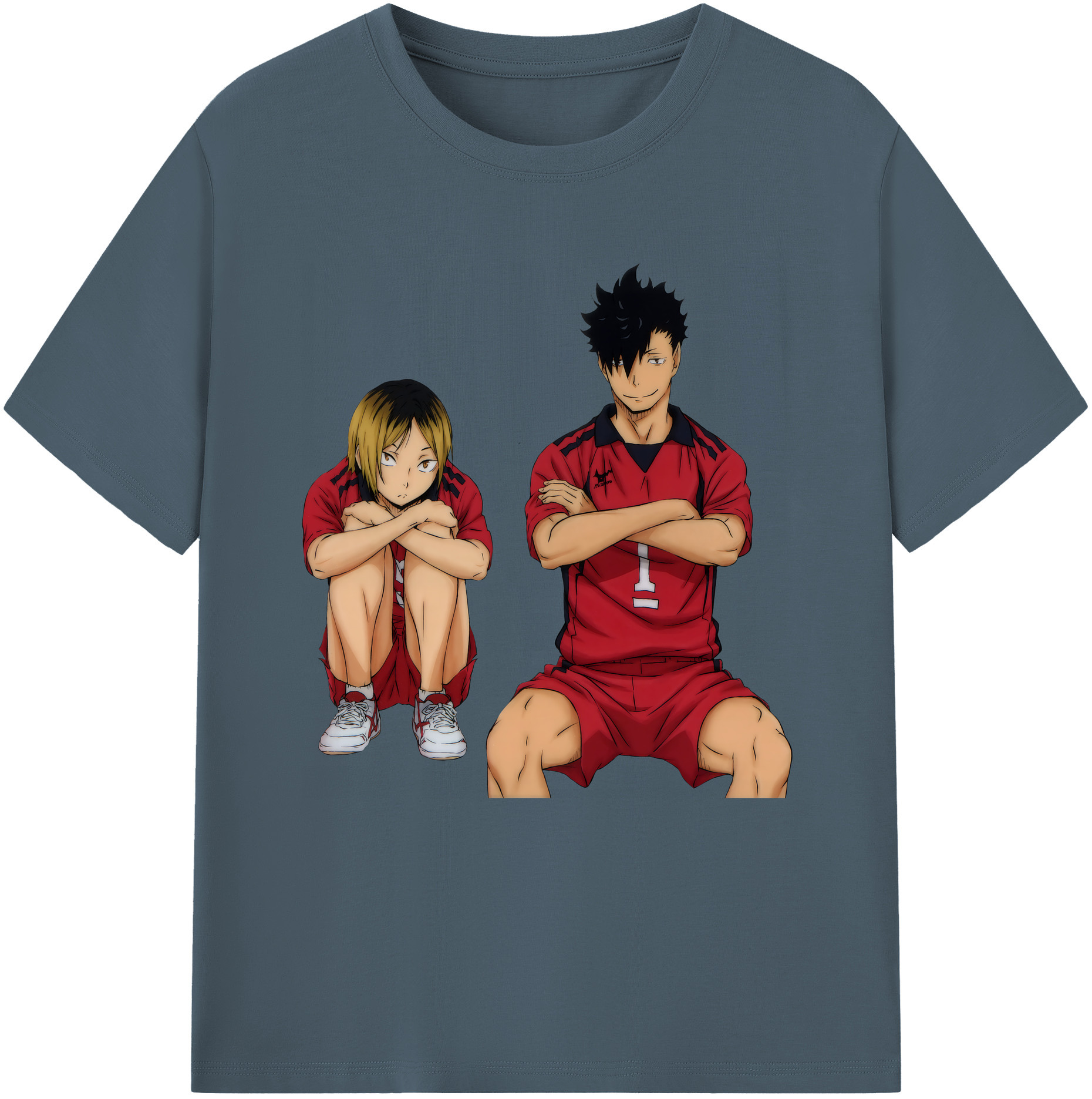 （画像用） ハイキュー!! Haikyu!! 綿100％半袖Tシャツ（フロントプリント）
